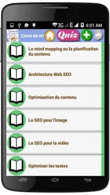 Cours de referencement web android App screenshot 1